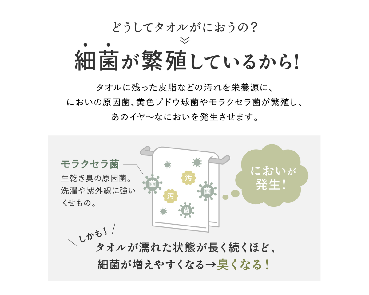イレーズ 抗菌防臭タオルハンカチ 選べる3枚セット