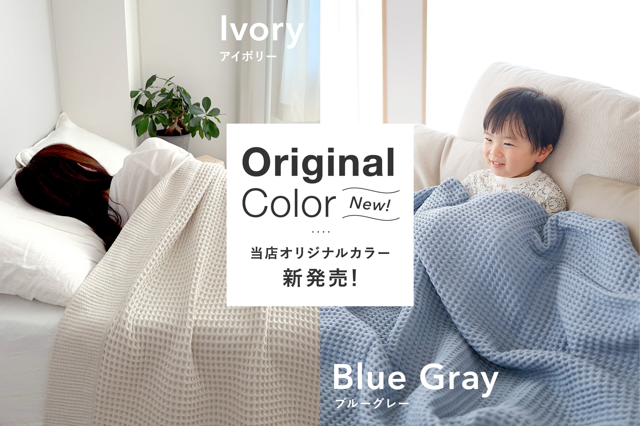 【新色登場！】今治タオル ワッフルケット シングルサイズ（140×190cm）